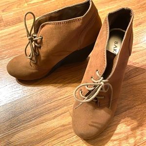 Bakers wedge booties